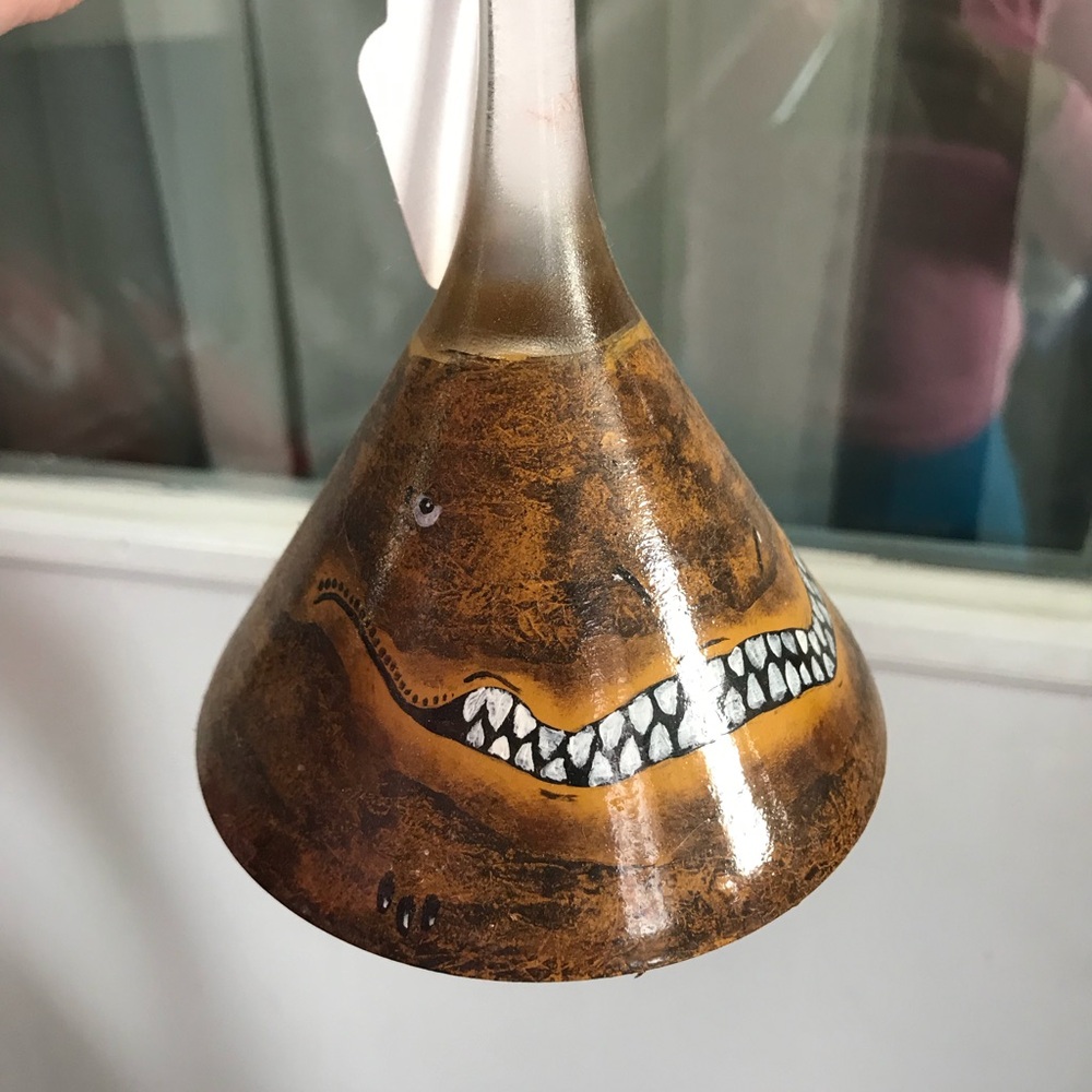 Handmade Dinosaur candle holder